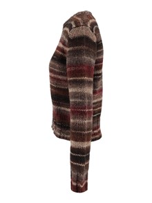 Kangra Cashmere CREWNECK IN PRINTED YARN