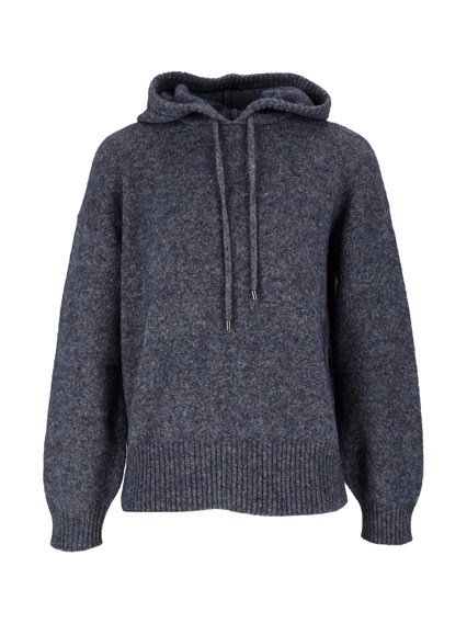KANGRA CASHMERE OVERSIZED HOODED SWE ATSHIRT