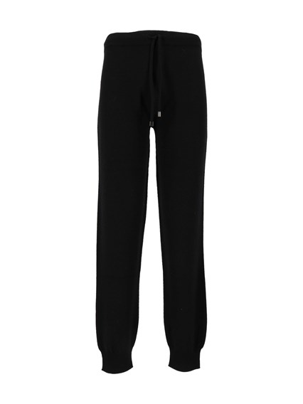 KANGRA CASHMERE SEAMLESS JOGGERS  WI TH DRAWSTRING