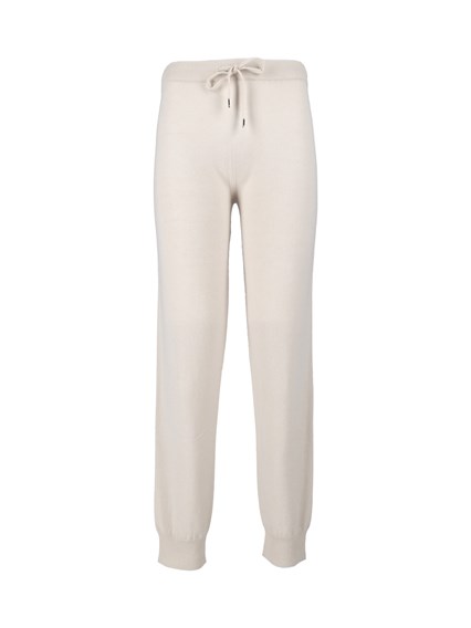 Kangra Cashmere SEAMLESS JOGGERS  WI TH DRAWSTRING