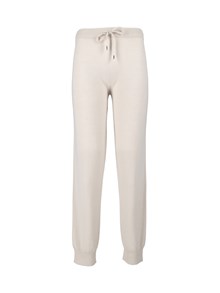 Kangra Cashmere SEAMLESS JOGGERS  WI TH DRAWSTRING