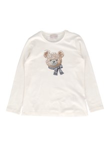Monnalisa REGULAR TEE BEAR FIORE JE