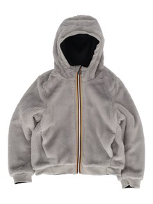 K-WAY KIDS P. DEVA LIGHT SPACER FUR DOUBLHoodie Full Zip