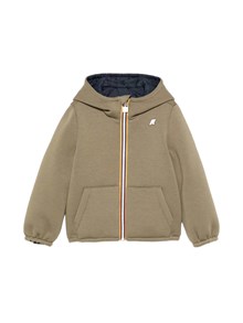 K-WAY KIDS P. JACK SPACER NYLON DOUBLE Hoodie Full Zip