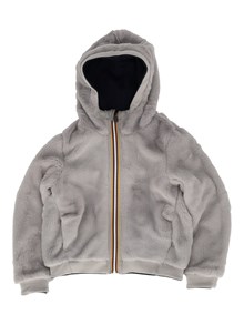 K-WAY KIDS P. DEVA LIGHT SPACER FUR DOUBLHoodie Full Zip
