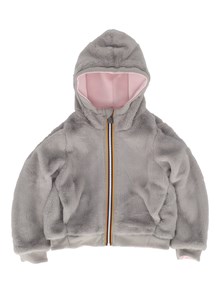 K-WAY KIDS P. DEVA LIGHT SPACER FUR DOUBLHoodie Full Zip