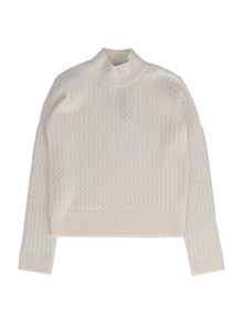 TWIN SET KIDS Knit mock-neck sweater