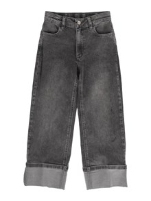 TWIN SET KIDS Seasonal fit cuffed jeans