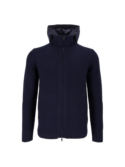 BALLANTYNE HODDED CARDIGAN