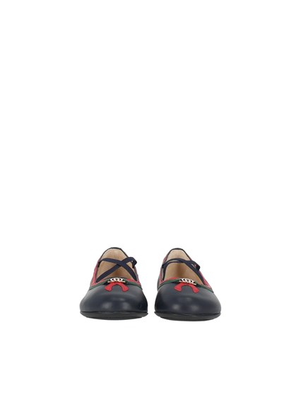 GUCCI KIDS BALLET LEATHER, R.S. NAPPA CHA