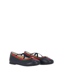 GUCCI KIDS BALLET LEATHER, R.S. NAPPA CHA