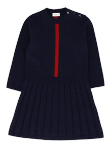 GUCCI KIDS J 3/4 SLV DRESS WO PLAIN ST W/