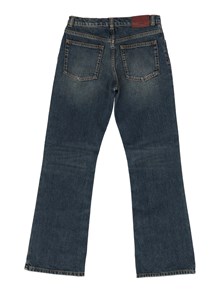 GUCCI KIDS J PANTS CERT COTTON BLUE DENIM