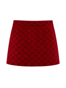 GUCCI KIDS J MINI SKIRT LT NEOPRENE GG CH