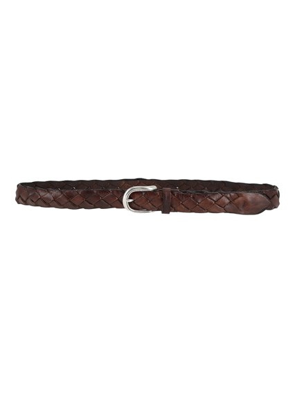 ALBERTO LUTI Woven garment-dyed belt