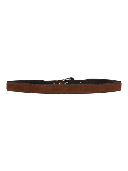 ALBERTO LUTI Western suede belt