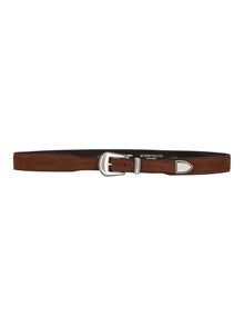 ALBERTO LUTI CINTURA WESTERN IN SUEDE