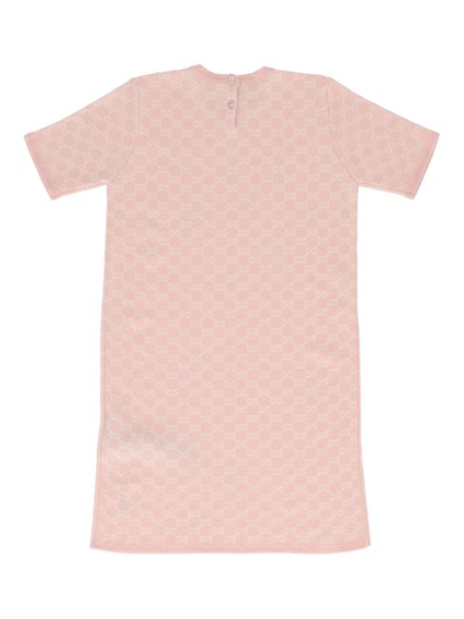 GUCCI KIDS J S/S DRESS WOOL JACQUARD
