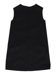 GUCCI KIDS J S/LESS DRESS GG COTTON JACQU