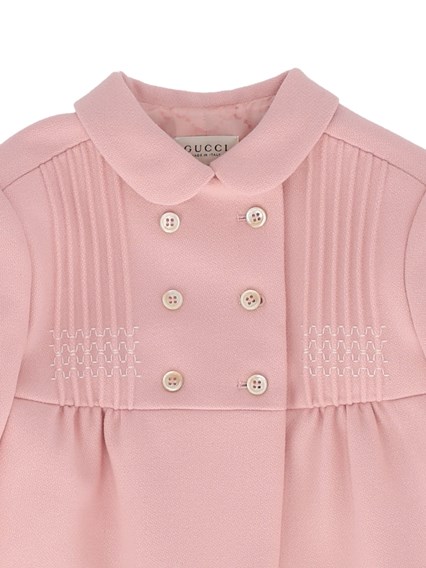 GUCCI KIDS B D/B COAT WOOL COAT