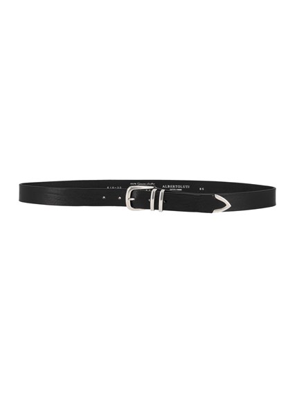 ALBERTO LUTI Garment-dyed belt