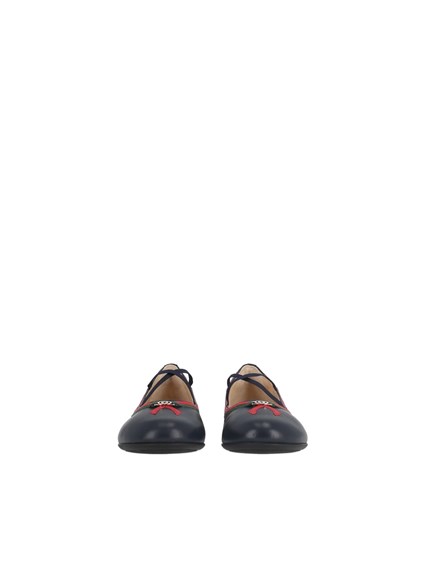 GUCCI KIDS BALLET LEATHER, R.S. NAPPA CHA