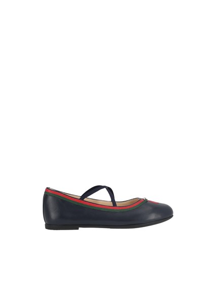 GUCCI KIDS BALLET LEATHER, R.S. NAPPA CHA
