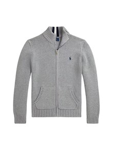 POLO RALPH LAUREN LS FZ MOCK-TOPS-SWEATER