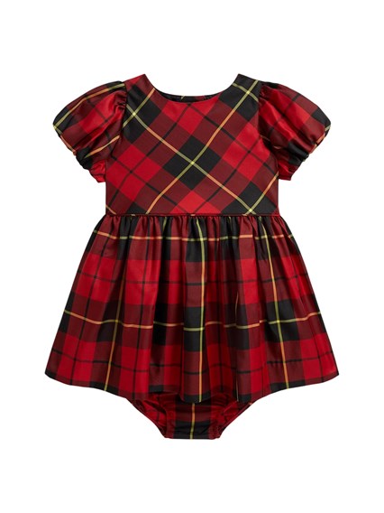POLO RALPH LAUREN WOVEN-FIT & FLARE-DRESSES