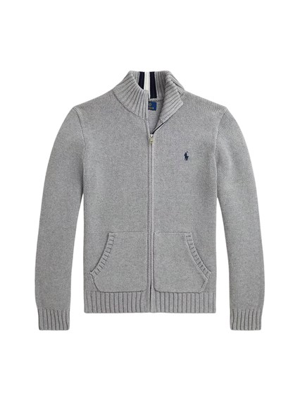 POLO RALPH LAUREN LS FZ MOCK-TOPS-SWEATER