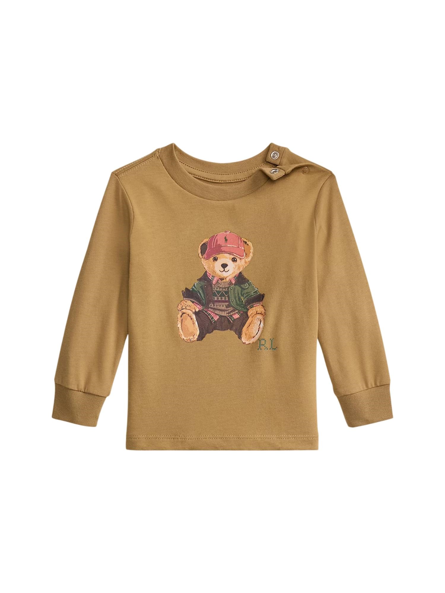Polo Ralph Lauren Knit-t-shirt In Beige