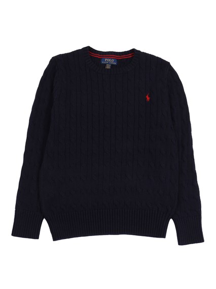 POLO RALPH LAUREN LS CABLE CN-TOPS-SWEATER