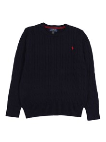 POLO RALPH LAUREN LS CABLE CN-TOPS-SWEATER