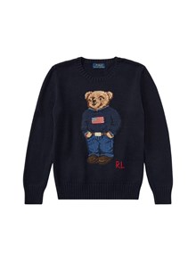 POLO RALPH LAUREN BEAR CN SWTR-TOPS-SWEATER
