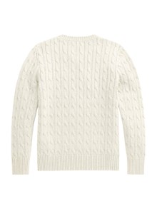 POLO RALPH LAUREN LS CABLE CN-TOPS-SWEATER