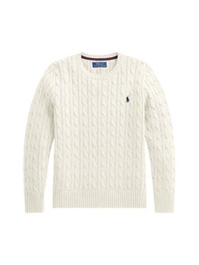 POLO RALPH LAUREN LS CABLE CN-TOPS-SWEATER