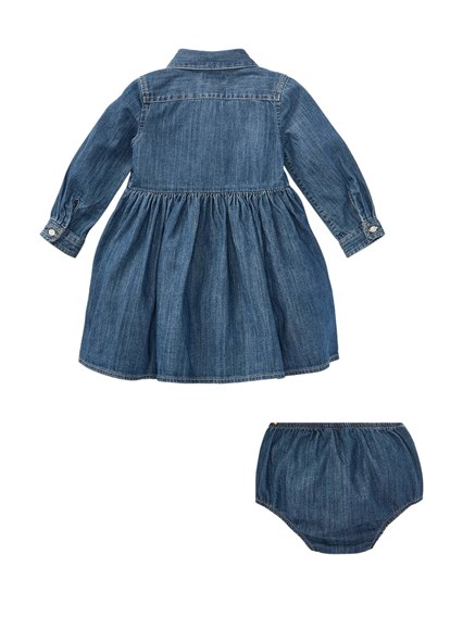POLO RALPH LAUREN DENIM SHIRTD-DRESSES-WOVEN