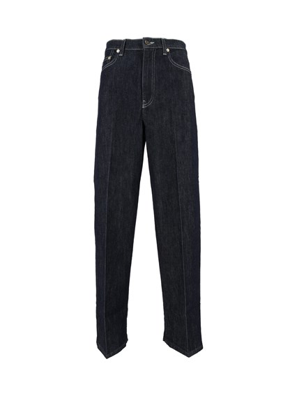 FABIANA FILIPPI DENIM BARREL FIT 5 POCKET TROUSERS