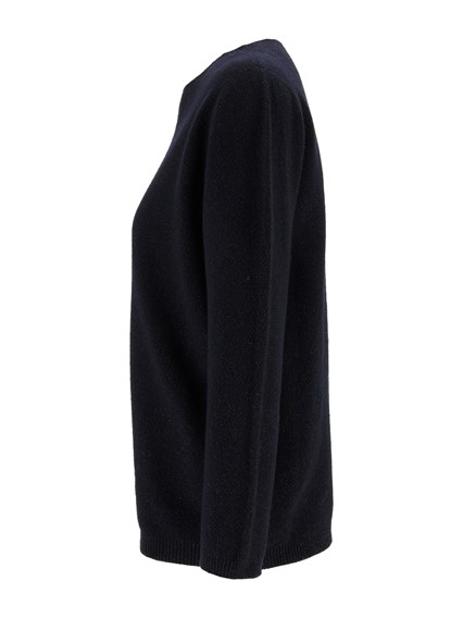 FABIANA FILIPPI LUREX PLATINUM BOATNECK SWEATER