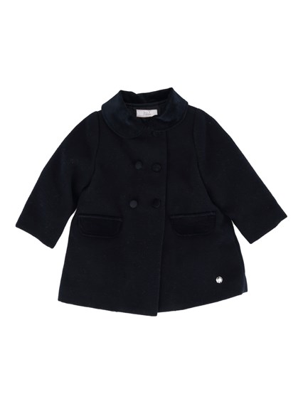 Paz Rodriguez WOVEN INFANT GIRL COAT "NADAL"