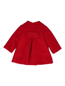 Paz Rodriguez WOVEN INFANT GIRL COAT "NADAL"