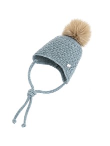 Paz Rodriguez KNIT NEWBORN HAT "PONTE"