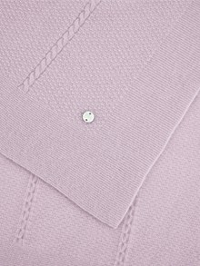 Paz Rodriguez KNIT NEWBORN BLANKET 90x90 "ESSENTIA OI 26-27"