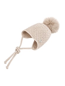 Paz Rodriguez KNIT NEWBORN HAT "PONTE"
