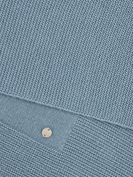 Paz Rodriguez KNIT NEWBORN BLANKET "ESENCIAL"