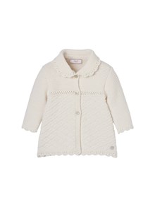 PAZ RODRIGUEZ KNIT NEWBORN COAT "PAZ OI 26-27"