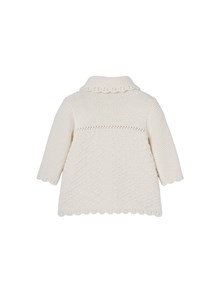 PAZ RODRIGUEZ KNIT NEWBORN COAT "PAZ OI 26-27"