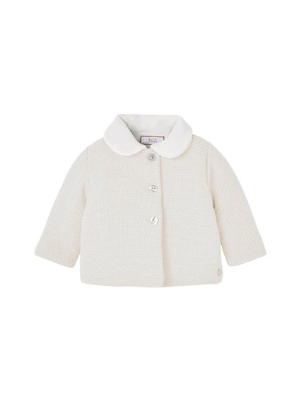 PAZ RODRIGUEZ KNIT NEWBORN COAT "FOGAR"