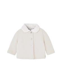 PAZ RODRIGUEZ KNIT NEWBORN COAT "FOGAR"