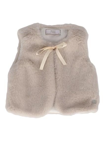 Paz Rodriguez WOVEN NEWBORN WAISTCOAT "MEL"